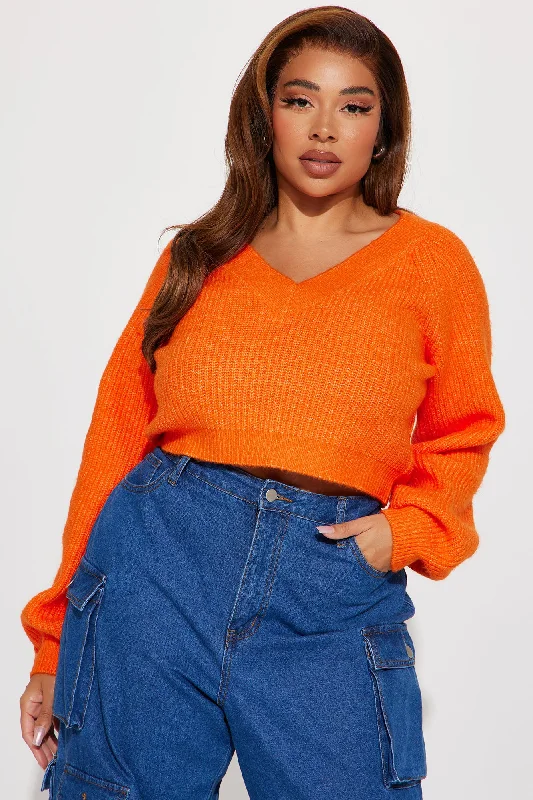 Brentley Sweater - Orange