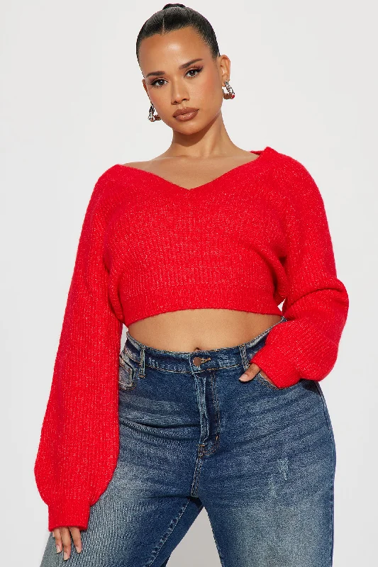 Brentley Sweater - Red