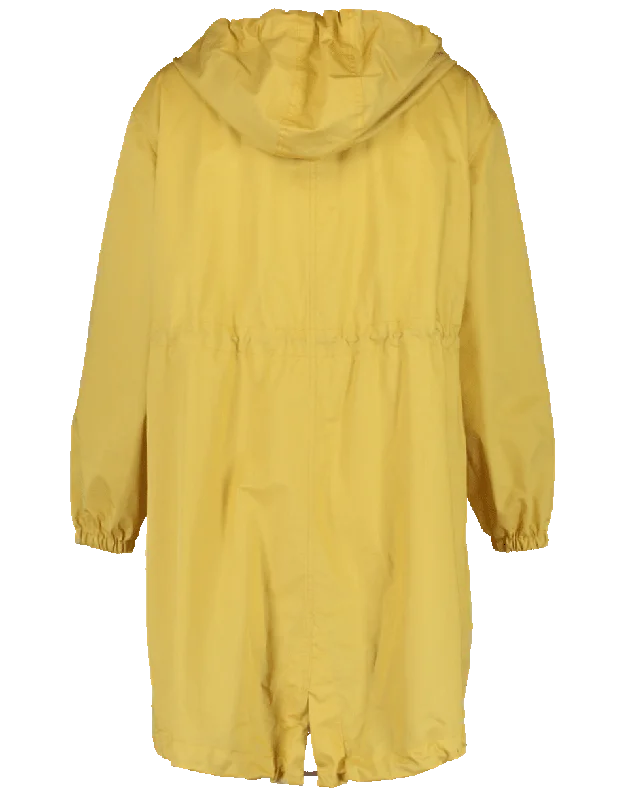 Cotton Silk Hooded Parka