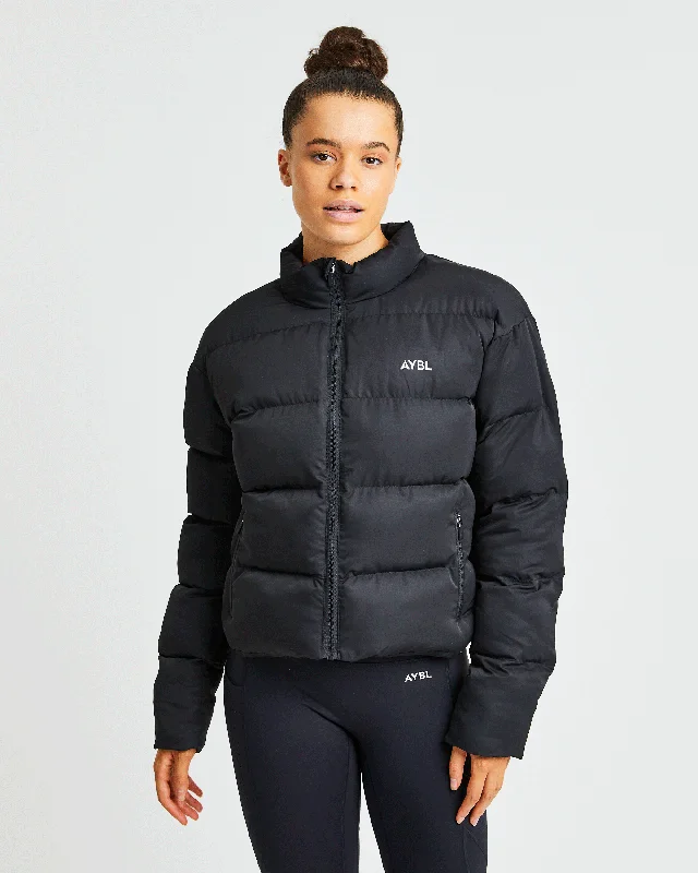 Everyday Puffer Coat - Black