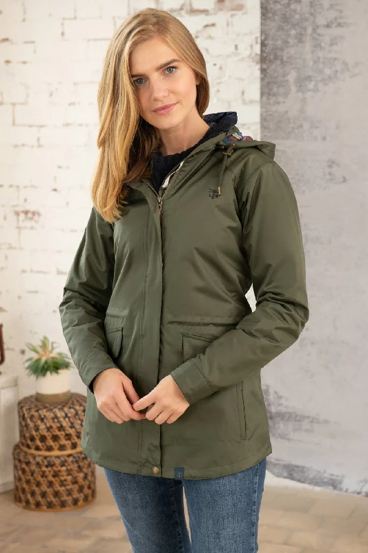 Kendal Waterproof Raincoat in Forest