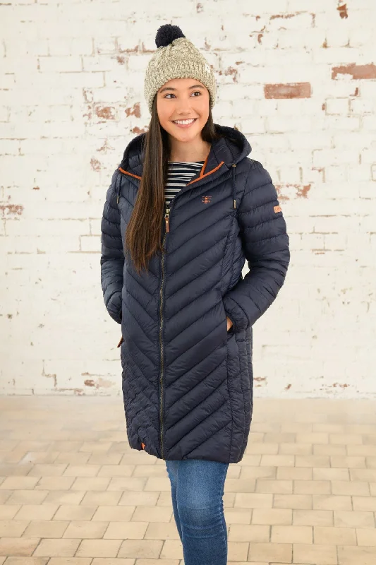 Laurel Coat in Navy