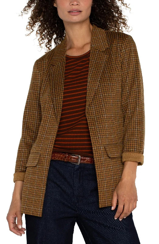 Liverpool Boyfriend Blazer (Jasper Brown Plaid)