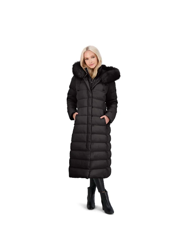 Nellie Womens Long Polyester Puffer Coat