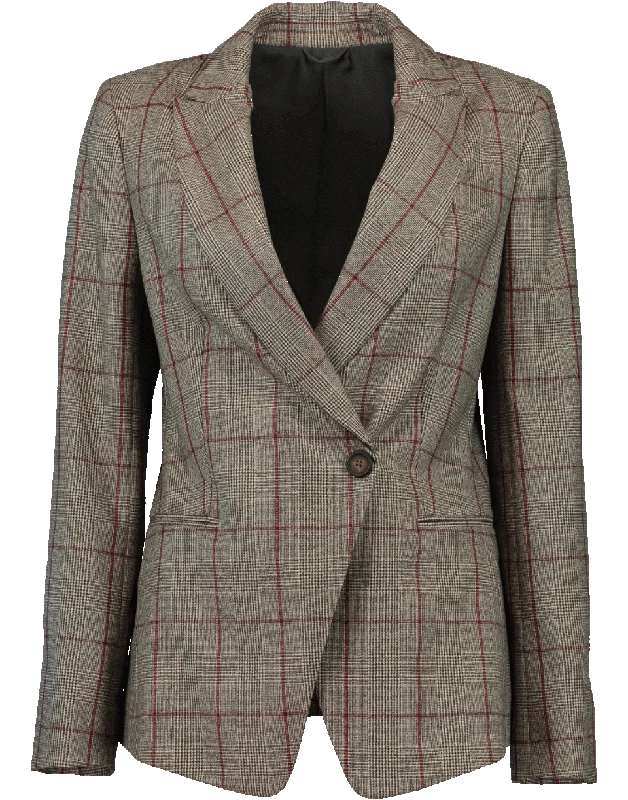 Window Pane Blazer