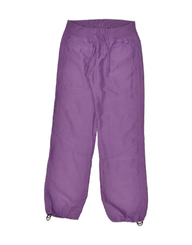 CHAMPION Womens Tracksuit Trousers Joggers UK 8 Small Purple Polyester