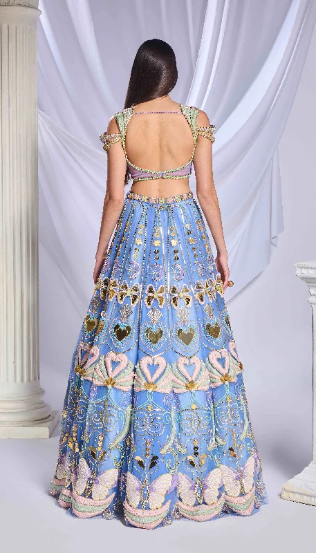 Once In A Blue Moon Lehenga Set