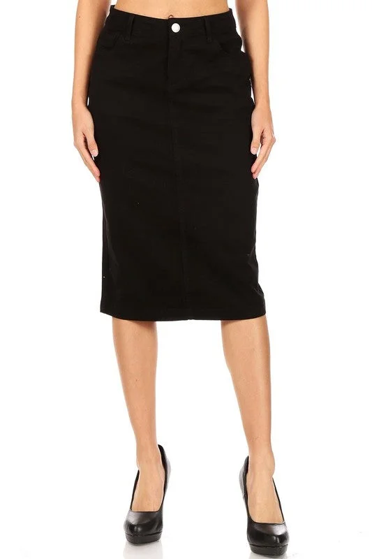 Aurielle Black Skirt