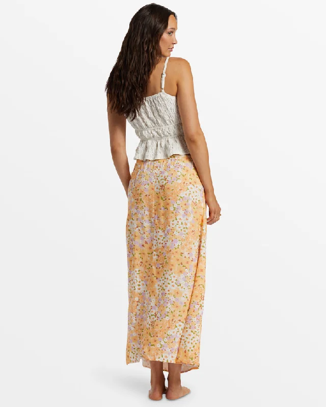 Billabong Midi Moment Skirt-Peach Whip