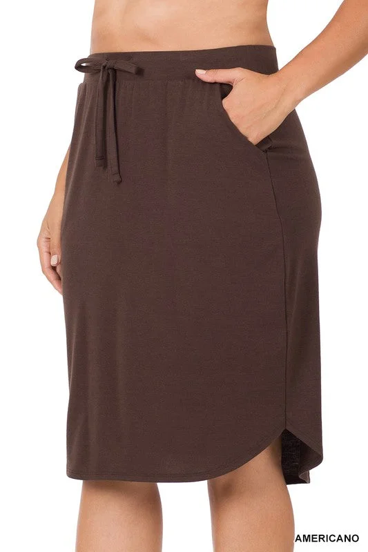 Emma Brown Jogger Skirt