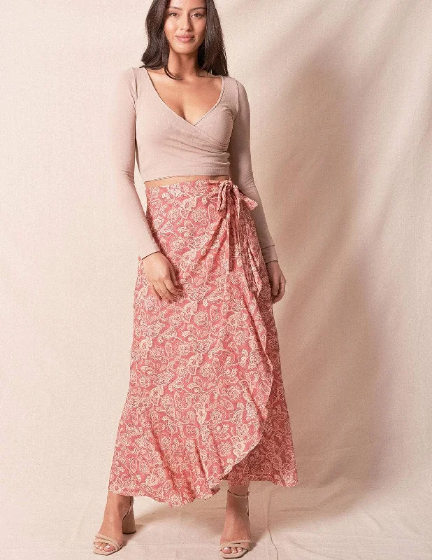 Izabella Wrap Skirt - M and L Only