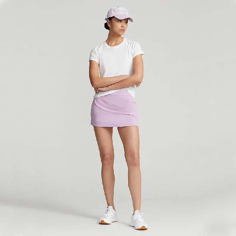 RLX Ralph Lauren Women's Aim Golf Skort 15"" - Light Mauve