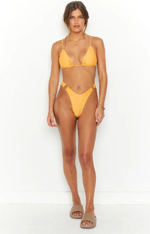 9.0 Swim Bailee Orange Ring Bikini Bottom