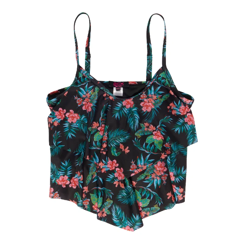 ACX Active Pink Women's Hawaiian Tropical Tankini