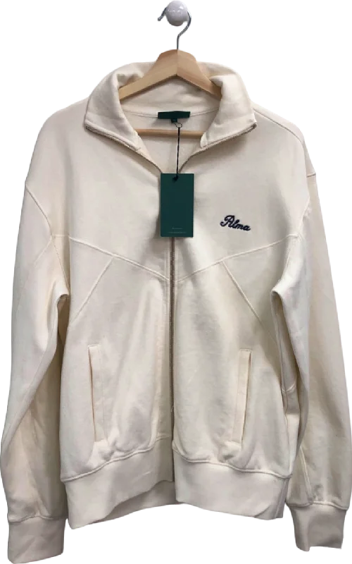 Alma de Ace White Capsule Zip Track Jacket UK M