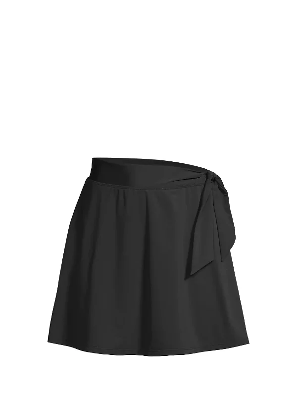 Amy Swim Skirt Black