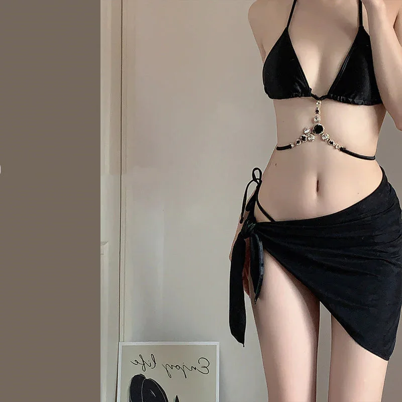 Black Underwear Set  YV50142