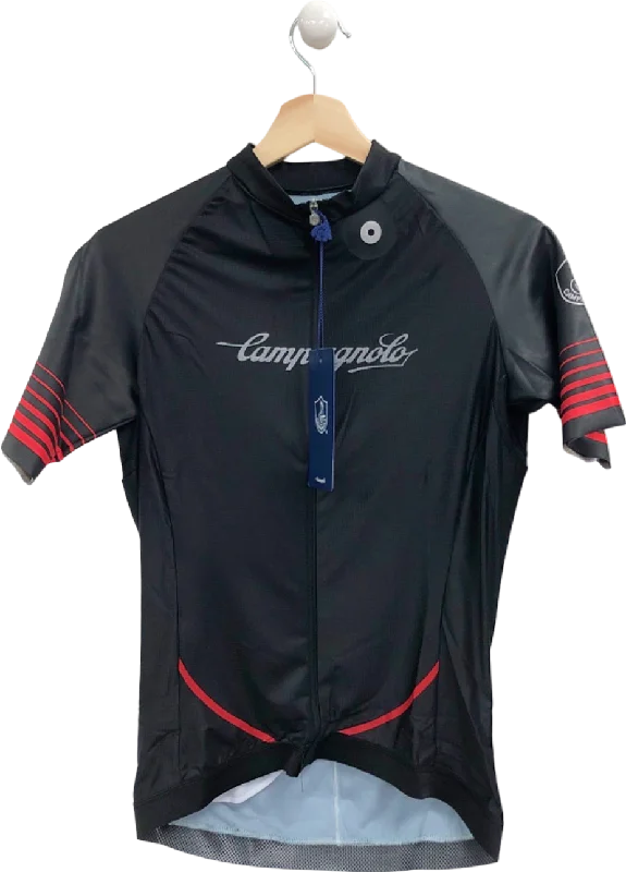 Campagnolo Black Cycling Jersey Top SZ XL