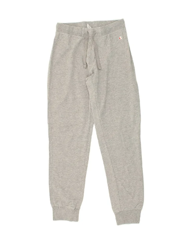 CHAMPION Womens Tracksuit Trousers Joggers UK 12 Medium Grey