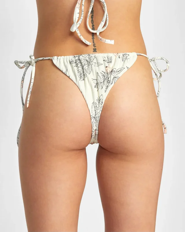 Free Hand Slide Tie Skimpy Bikini Bottoms