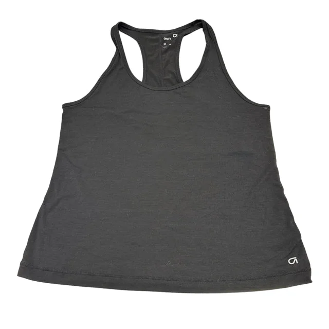 Gap Fit Women Size M Black Top Active