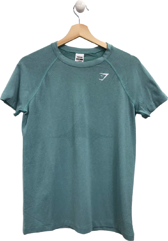 Gymshark Green Seamless T-Shirt Small