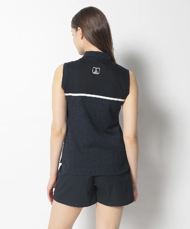 Women's Sand's Sleeveless Polo Navy