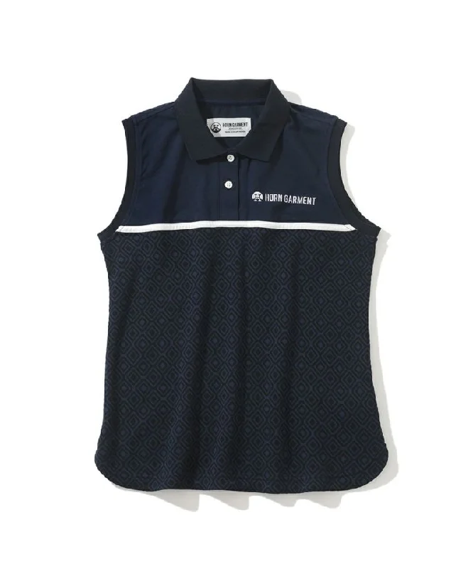 Women's Sand's Sleeveless Polo Navy