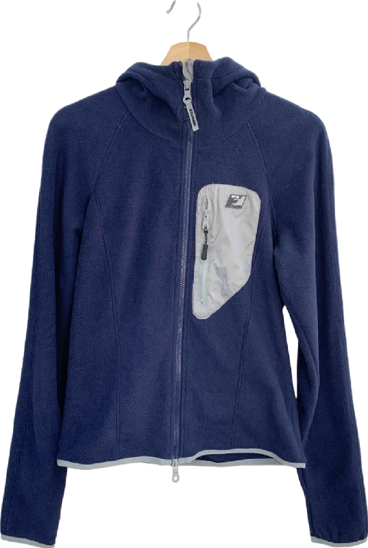 Iets Frans Navy Sport Fleece Jacket L