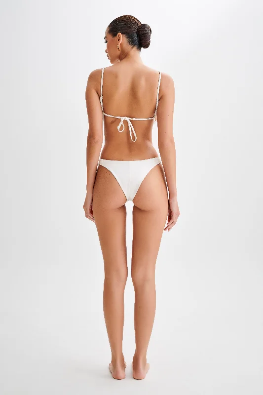 Michelle Cheeky Bikini Bottom - Ivory