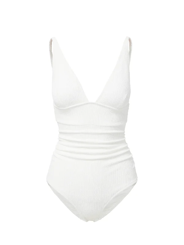 Niki One Piece Ivory Texture