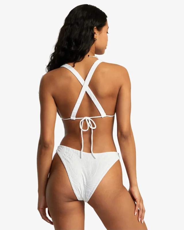 Palm Grooves Medium French Bikini Bottom