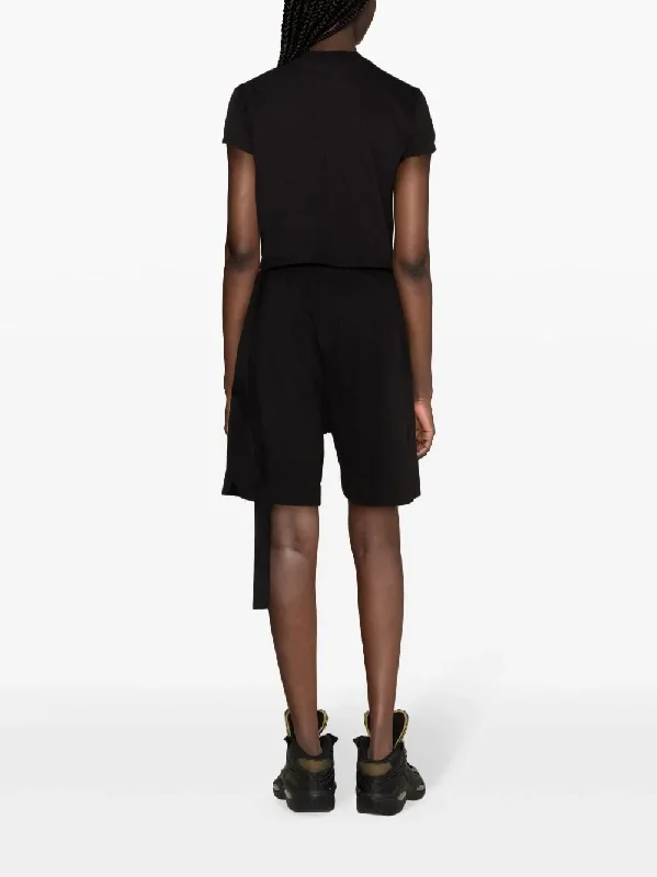 RICK OWENS DRKSHDW Women Cropped Small Level T-Shirt