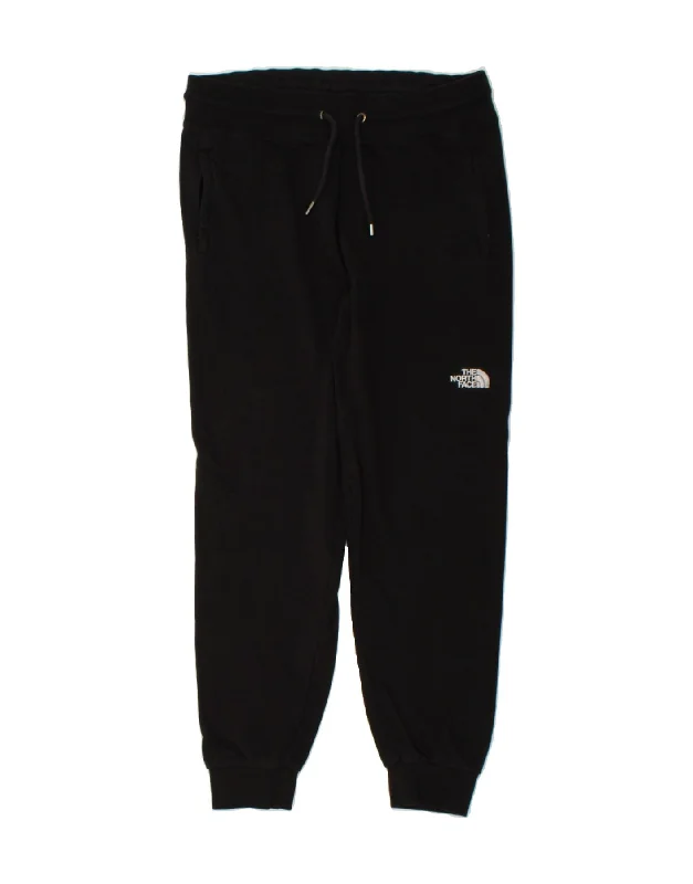 THE NORTH FACE Womens Tracksuit Trousers Joggers UK 16 Large Black Cotton