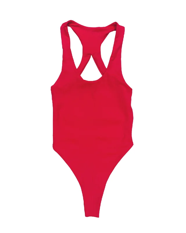 Pink One Piece Swimsuit - Small