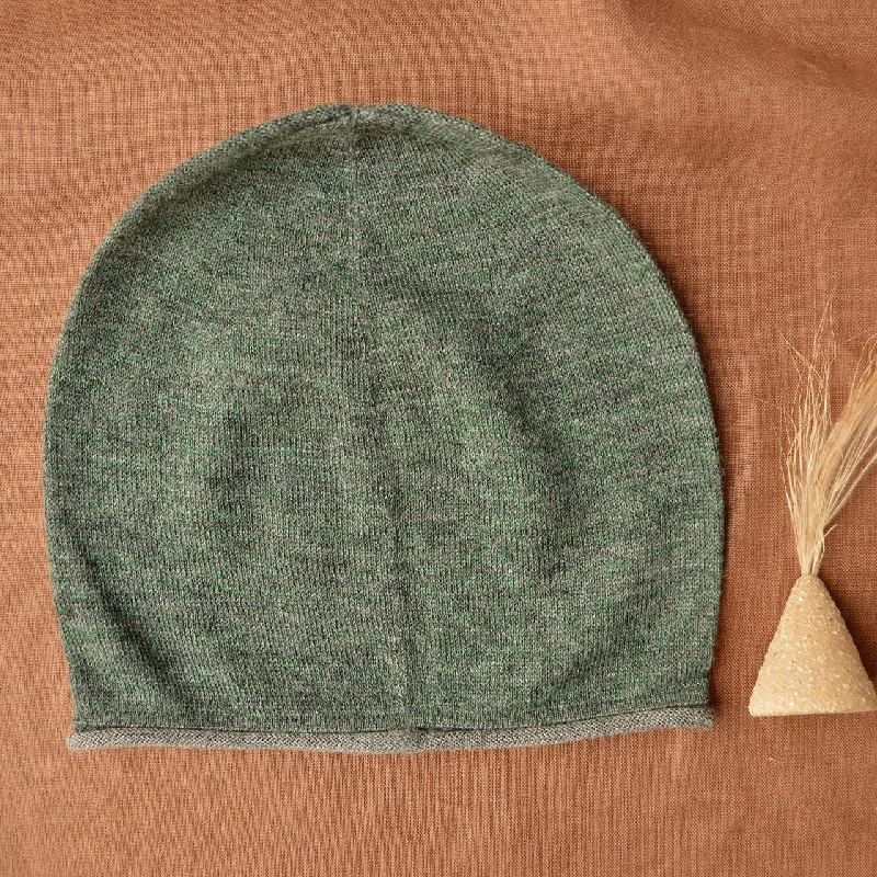 Adults Light Jersey Beanie in 100% Alpaca *Returning 2025