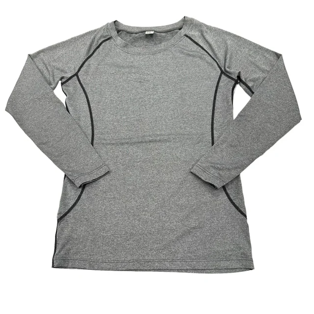 Women Grey Active Top Size S