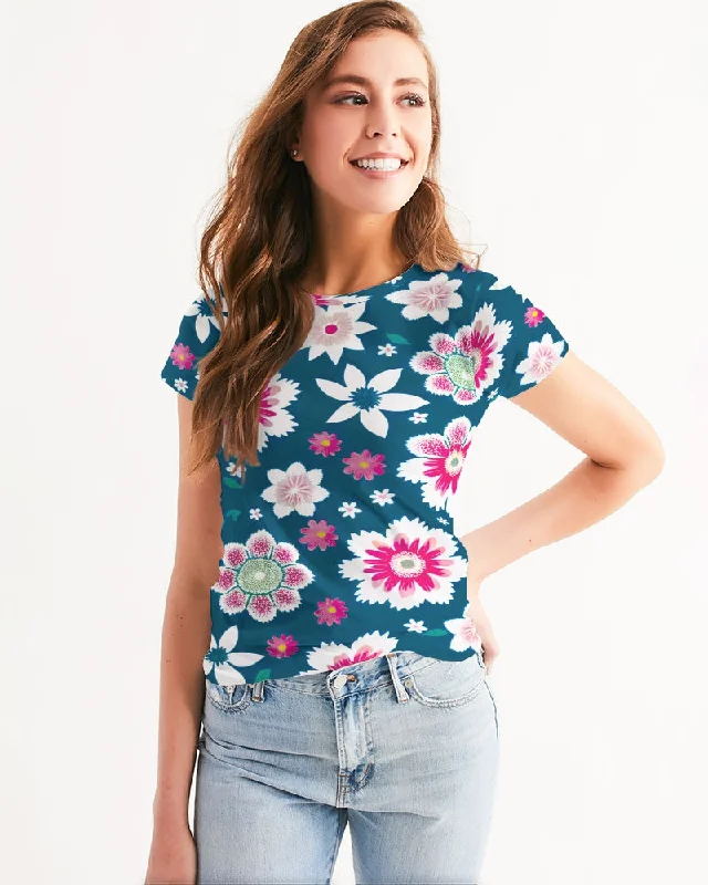 Beautiful floral pattern Women's All-Over Print Tee