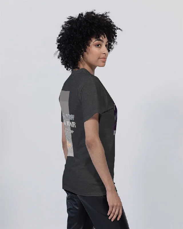 Beautiful white woman my time to shine Unisex Tee | Champion