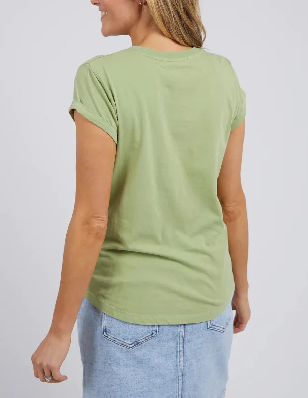 FOXWOOD SIGNTAURE TEE MOSS GREEN