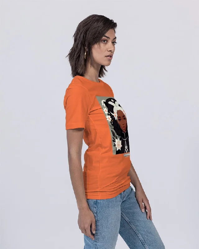 Nubian girl silver fox Unisex Jersey Tee | Bella + Canvas