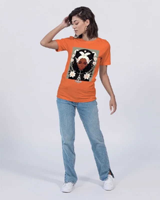 Nubian girl silver fox Unisex Jersey Tee | Bella + Canvas