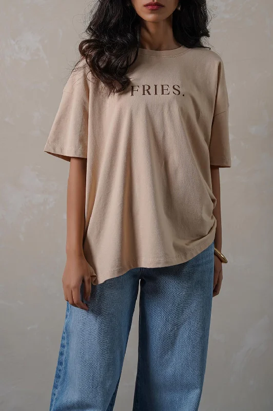 OVERSIZED T-SHIRT WITH PRINT