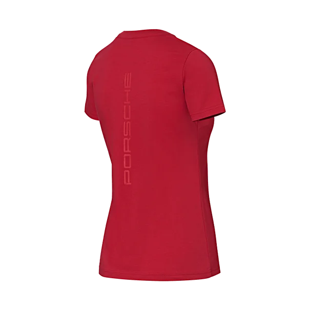 Porsche Ladies T-Shirt (Red)- Motorsport Collection