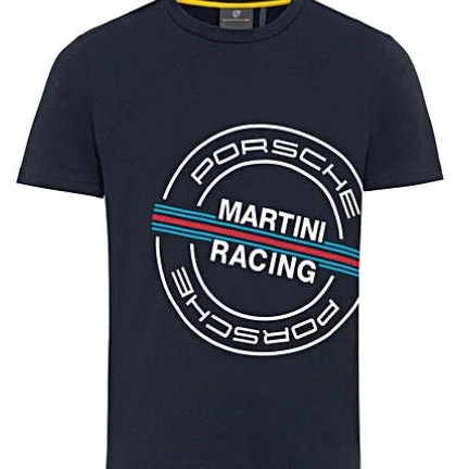 Porsche Men's T-Shirt (Blue) - Martini Racing