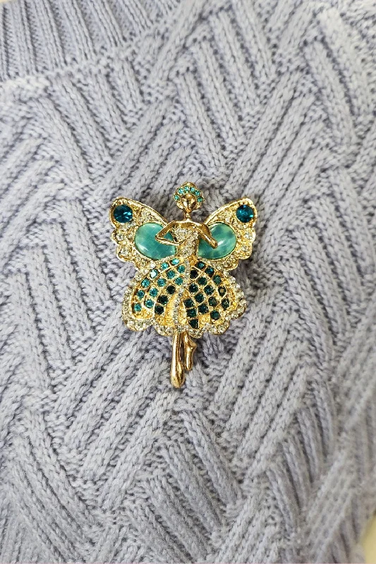 Angel Ballerina Brooch