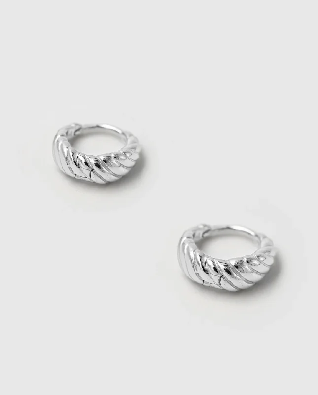 Brie Leon - Olar Sleeper Earring SILVER