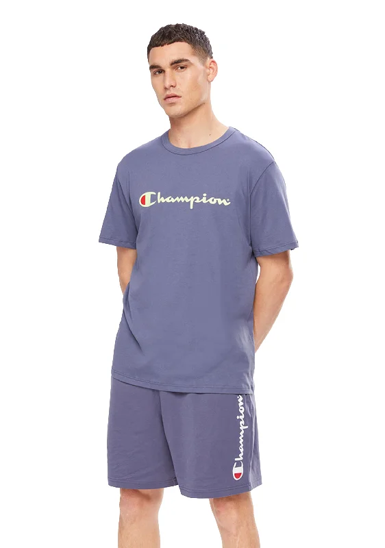 Champion Script Short Sleeve Tee Mens <br> AXQPN PCL