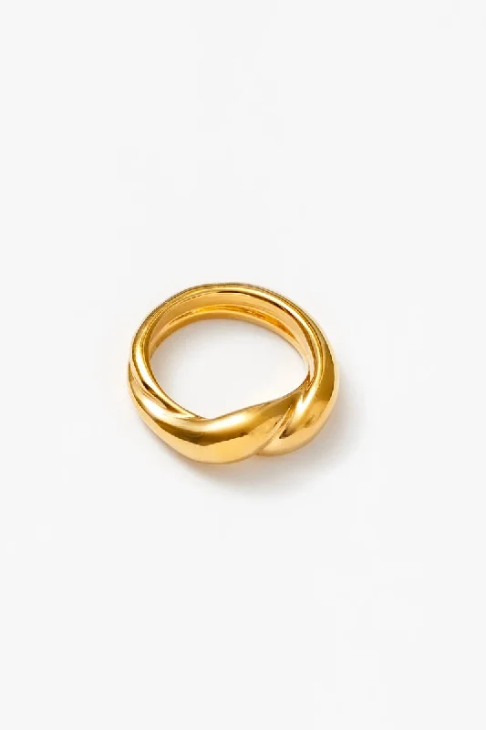 KNOT RING-GOLD