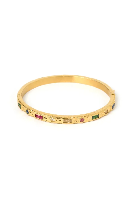 Melrose Gold Cuff Bangle